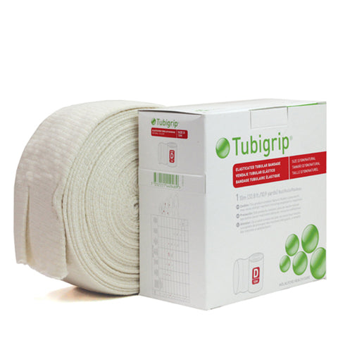 Tubigrip elasticated tubular bandage Natural color - size D - 10.9 Y / 10 M