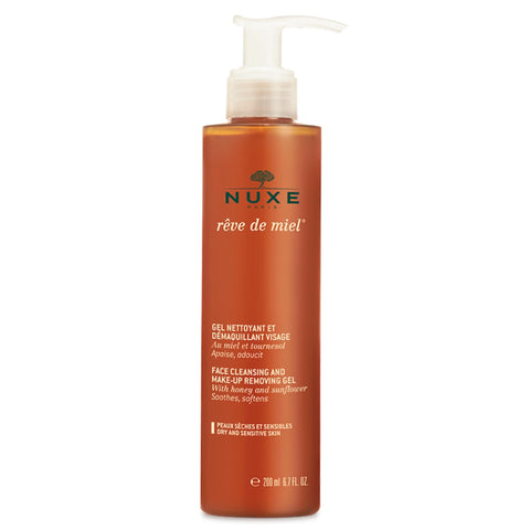 Nuxe Reve de miel Face cleansing and make-up removing gel 200 ml/6.7 fl.oz
