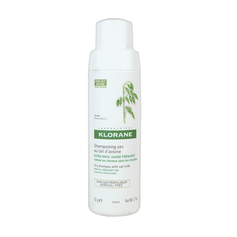 Klorane Dry Shampoo with Oat Milk Gentle Formula Aerosol- Free 50 gr / 1.7 oz