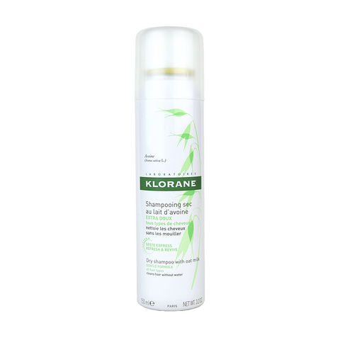 Klorane Dry Shampoo with Oat Milk Gentle Formula Aerosol 150 ml / 3.2 oz